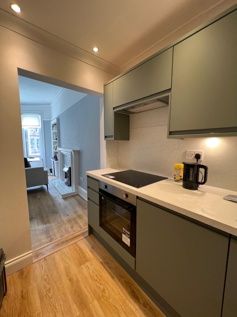 Kitchen renovation Glasgow by HomeDecorZone