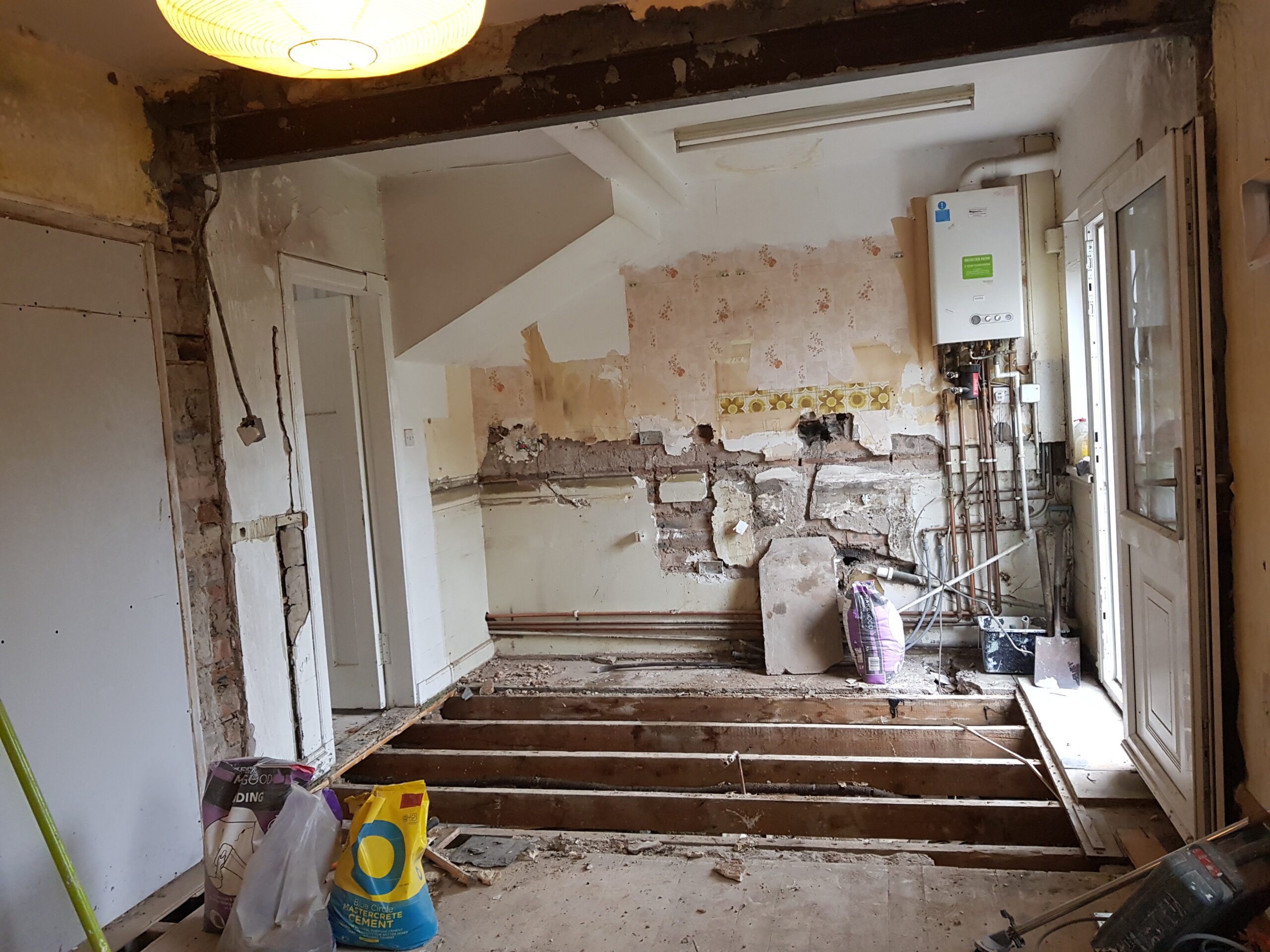 Before renovation – original Clarkston kitchen