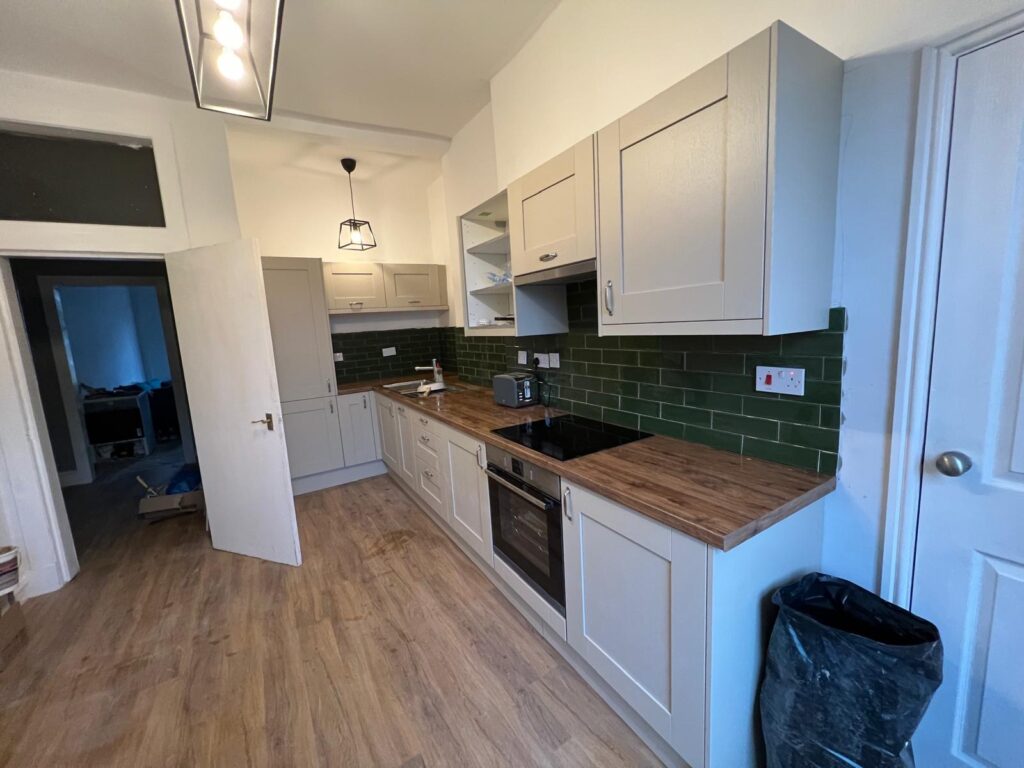 Kitchen renovation Glasgow by HomeDecorZone