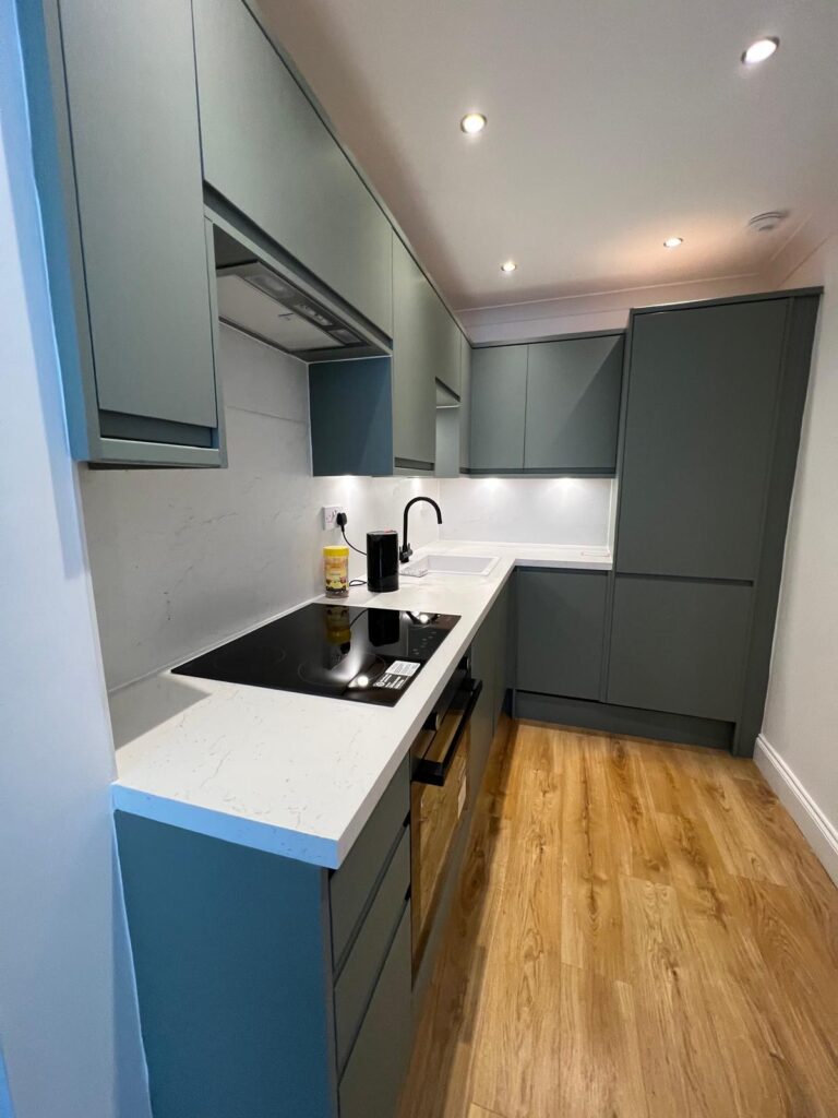 Kitchen renovation Glasgow by HomeDecorZone