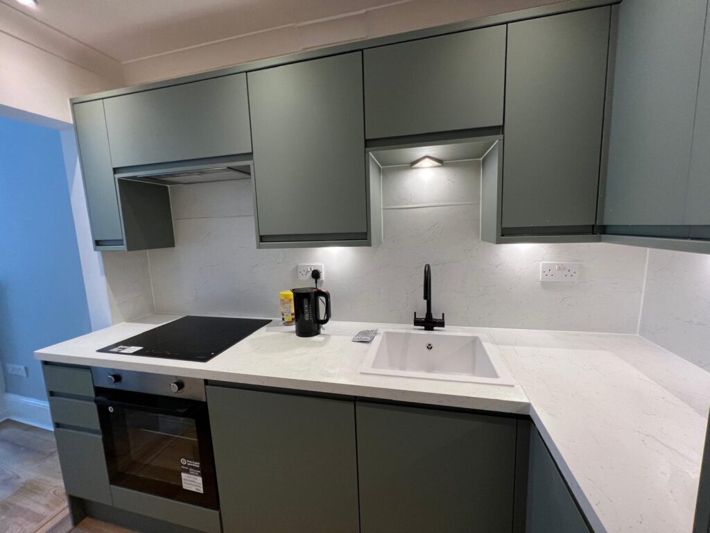 Kitchen renovation Glasgow by HomeDecorZone