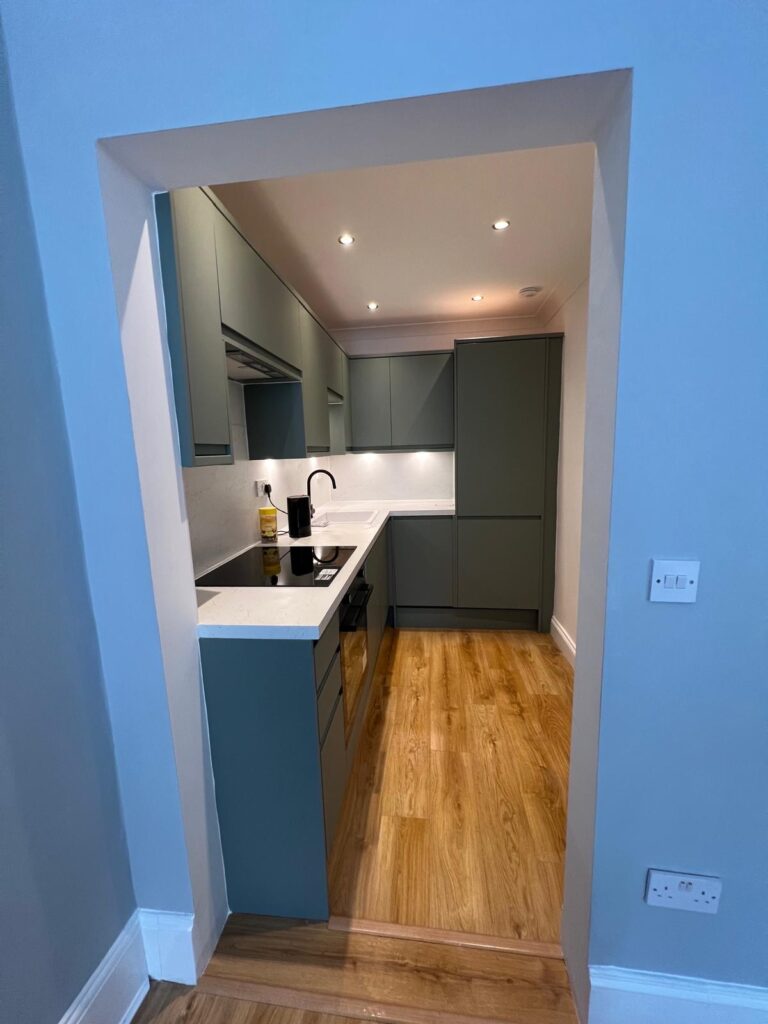 Kitchen renovation Glasgow by HomeDecorZone