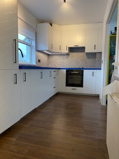 Kitchen renovation Glasgow by HomeDecorZone