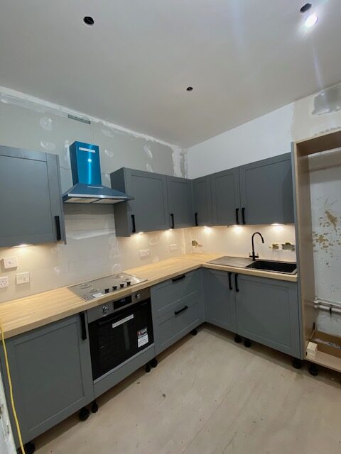 Kitchen renovation Glasgow by HomeDecorZone