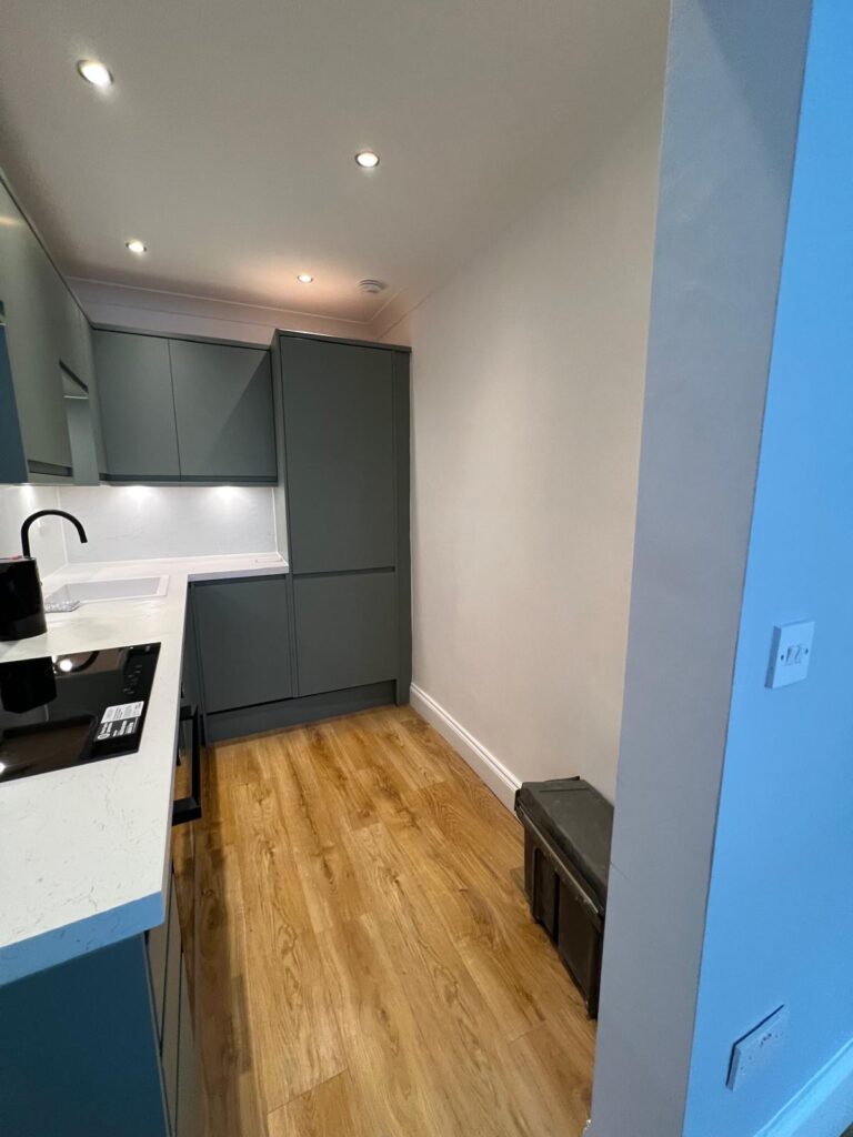 Kitchen renovation Glasgow by HomeDecorZone