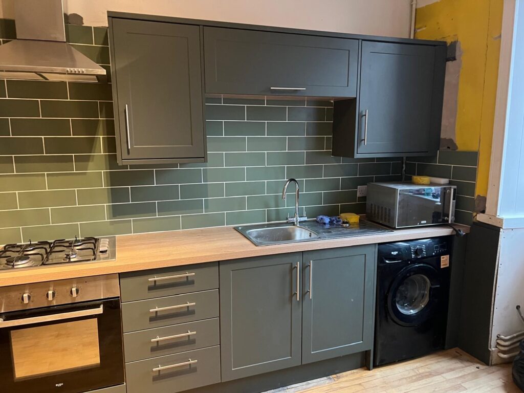 Kitchen renovation Glasgow by HomeDecorZone