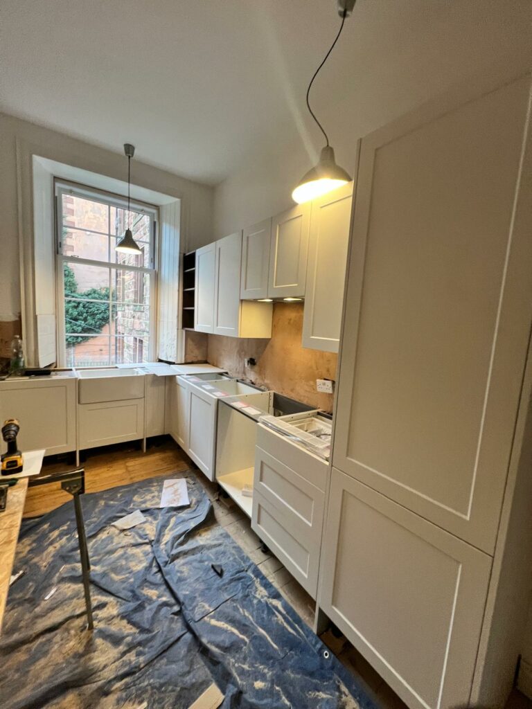 Kitchen renovation Glasgow by HomeDecorZone