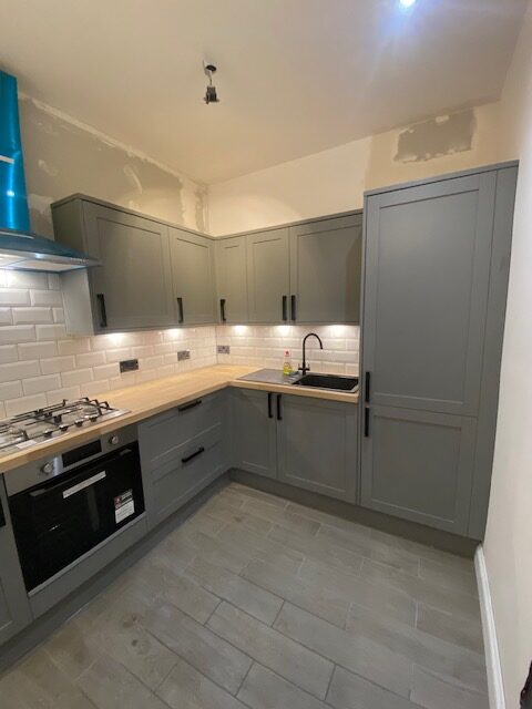 Kitchen renovation Glasgow by HomeDecorZone