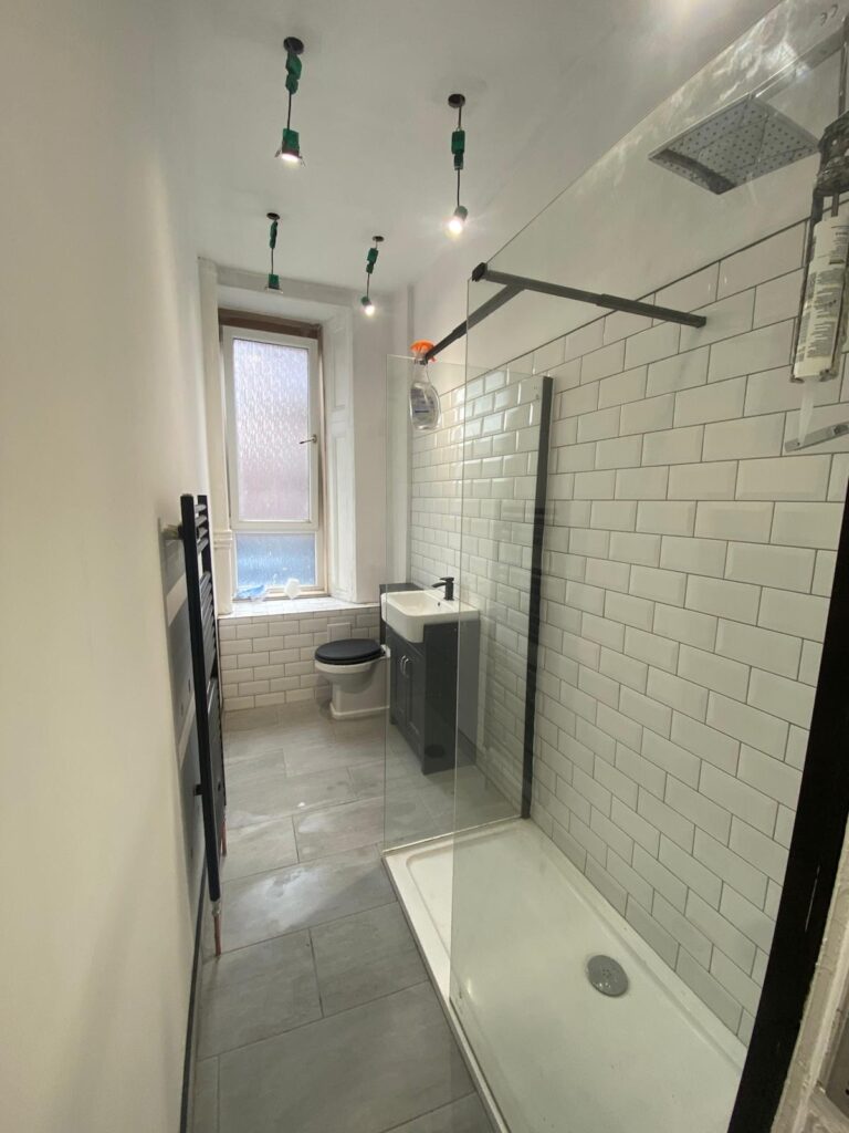 Bathroom renovation Glasgow by HomeDecorZone