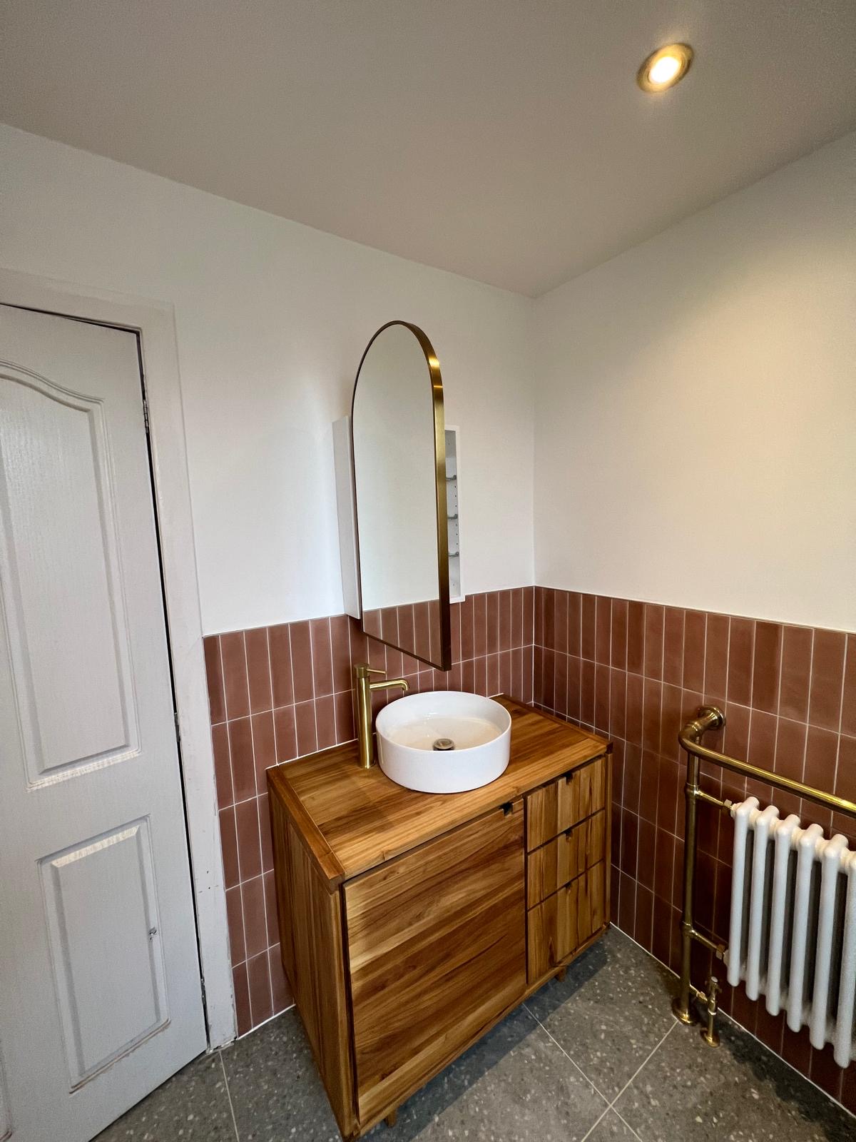 Bathroom renovation Glasgow by HomeDecorZone — luxury master bathroom with walk-in shower